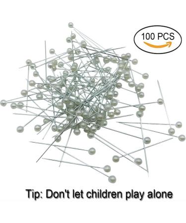 Woohome Floral Arrangement Tool Kit 3 Roll of 1/2 Inch Floral Tapes  1 Roll of 22 Gauge Floral Paddle Wire and 100 PCS Ball Head Pins for Wedding Bouquet DIY 5 - Buy Online on GoSupps.com