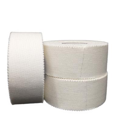 Porous Tape 3 Pack Soft Fabric Cloth Breathable Surgical/Medical Adhesive Tape 1" Wide x 10 Yards roll + Vakly 1st Aid Kit Guide (3)