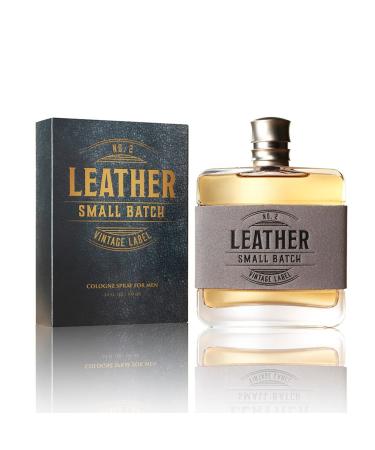 Tru Western Leather #2 Small Batch Men's Cologne, 3.4 fl oz (100 ml) - Confident, Sexy, Modern Masculine 3.38 Fl Oz (Pack of 1)