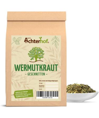 Wermungskraut cut 500g |Bitter herb |Warmraut tea |Wermension cut as an aromatic seasoning or tea |from the Achterhof conventionally 500 g (1 Pack)