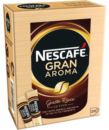 Nesquik Nescaf Gold Soluble Coffee 20 Bags 34 g - Buy Online on GoSupps.com