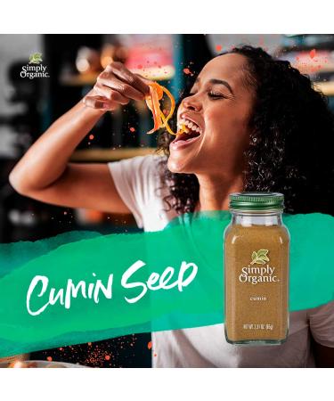 Certified Organic Ground Cumin Seed - 2.31 oz | Simply Organic - Buy Online on GoSupps.com