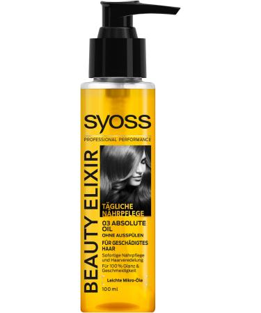 Syoss Beauty Elixir Absolute Oil pack of 3 (3 x 100 ml) - Buy Online on GoSupps.com