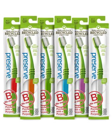 Preserve Toothbrush Ultra Soft (6 Pack)