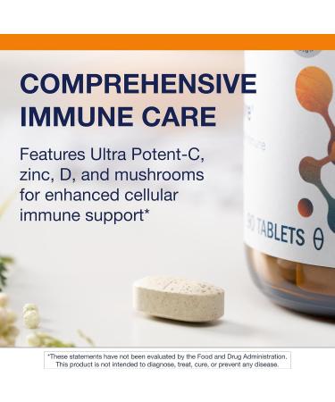 Metagenics ImmuCore - Immune Support with Vitamins C & D3 Zinc Selenium & Mushroom Extracts* - Antioxidant & Respiratory Support* - Non GMO Gluten Free - 90 Tablets - Buy Online on GoSupps.com
