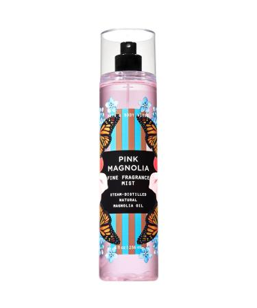 Bath and Body Works Pink Magnolia Fine Fragrance Mist 8 Ounce Spring 2018