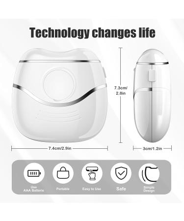 AUVStar Electric Nail Clipper - Safe Automatic Nail Care for Newborns & Babies | Professional Nail Cutter & File - Buy Online on GoSupps.com