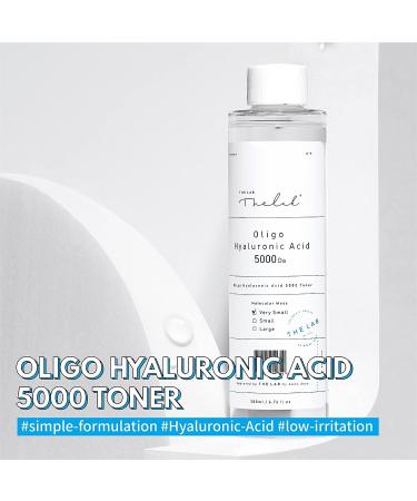 Blanc Doux Oligo Hyaluronic Acid 5000 Toner - Hydrating Face Moisturizer for All Skin Types - 16.9 fl.oz. with Cotton Pads - Vegan & Hypoallergenic - Buy Online on GoSupps.com