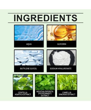 Exosome CICA Soothing Toner with Mint Leaf and Tea Tree Hydrating Facial Toner with Centella Asiatica Extract Sodium Hyaluronate and Peppermint 100mL/3.38 FL.OZ - Buy Online on GoSupps.com