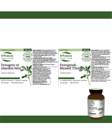 St Francis Herb Farm Fenugreek Blessed Thistle Lactation Support - Buy Online on GoSupps.com