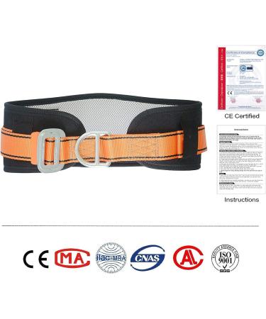 Large HeeJo Body Safety Belt with Waist Pad, Side D-Ring - PPE for Climbing, Rescue & Rappelling - Buy Online on GoSupps.com
