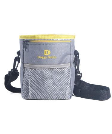 Doggy Dobby Dog Treat Training Pouch Bag Adjustable and Removable Extra Long Waist Belt Shoulder Strap 4 Ways to Wear Easily Carries - Buy Online on GoSupps.com