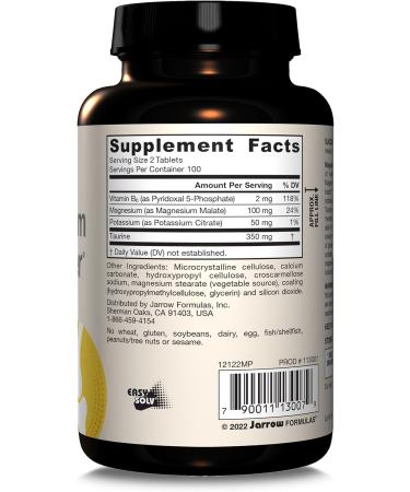 Jarrow Formulas Magnesium Optimizer - 200 Tablets for Optimal Health - Buy Online on GoSupps.com