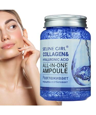 Youngwier Collagen Booster Moisturizer - Collagen Hyaluronic Acid Skin Tightening Beauty - 250ml of natural and safe body oil to moisturize and smooth fine lines Youngwier