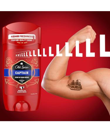 Old Spice Captain Deodorant Stick for Men 85 ml - Buy Online on GoSupps.com