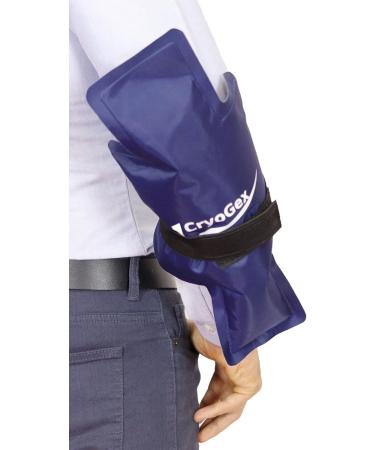 Premium Cold-Warm Gel Pack with Cover - 750g (26.5oz) | 36x26cm (14.1x10.2in) | Adjustable Cover for 30-40 Inches - Ideal for Pain Relief & Recovery - Buy Online on GoSupps.com