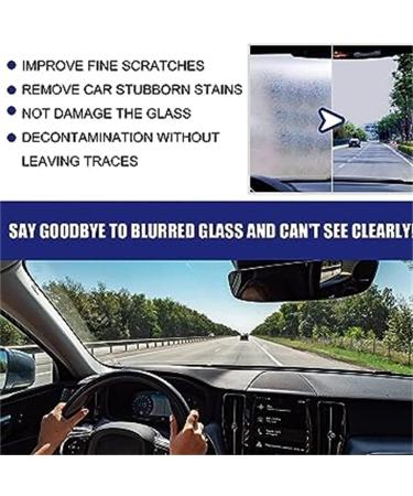 200ml Oil Film Remover for Glass Car Windshield Cleaner Automotive Glass Oil Film Cleaner Car Glass Oil Film Stain Removal Cleaner Quickly and Easily Restore Glass Clarity (2 Pcs) - Buy Online on GoSupps.com