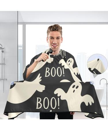 Kigai Happy Halloween Barber Cape | Waterproof Hair Cutting Cape for Men & Women | Adjustable Salon Hairdressing Cape - Buy Online on GoSupps.com