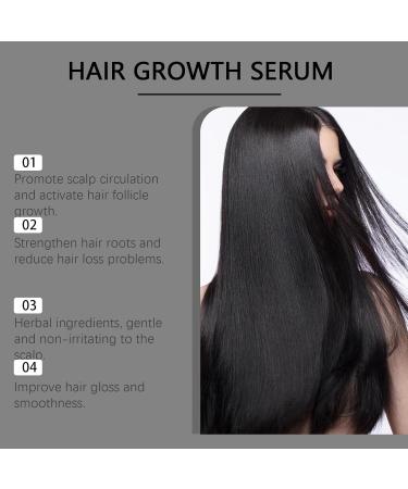 Huile Pousse Cheveux Anti-Chute Pour Femme Et Homme S rum Naturel Avec Huile De Ricin et Gingembre Booster Croissance Cheveux Non Irritante Traitement Rapide Pour Repousse 30ml - Buy Online on GoSupps.com