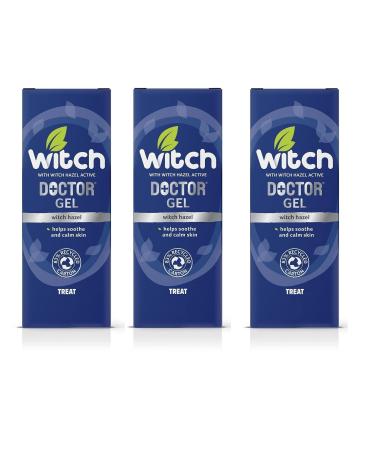 THREE PACKS of Witch Doctor Skin Soothing Gel 35g