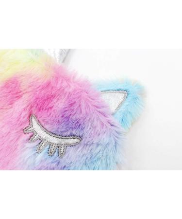 RarityUS Cute Unicorn Sleep Eye Mask - Soft Plush Eyeshade for Women, Girls, Kids - Ideal for Home, Travel - Colorful Design - Buy Online on GoSupps.com