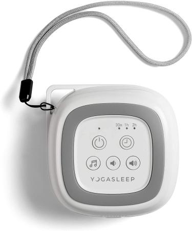 Yogasleep Travelcube Portable White Noise Machine | 6 Soothing Natural Sounds | Noise Canceling for Office Privacy | Meditation & Sleep Therapy | Perfect Gift for Adults & Babies - Grey - Buy Online on GoSupps.com