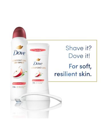 Dove Advanced Care Antiperspirant Deodorant Stick to Help Repair Skin Barrier After Shaving Apple & White Tea with 72-hour Sweat & Odor Protection 2.6 oz 10.3 Ounce (Pack of 1) Apple - Buy Online on GoSupps.com