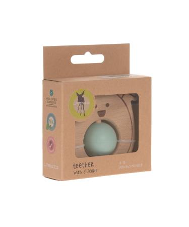Shop Eco-Friendly Casual Baby Gripping Ring | Safe Wood & Silicone Teething Toy - Buy Online on GoSupps.com
