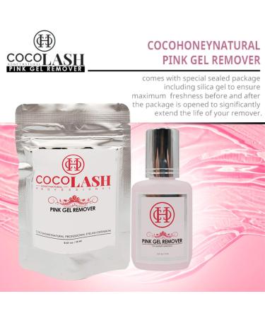 PINK GEL REMOVER 15ml | Made in Korea by COCOHONEY | 60s Dissolution Time | Transparent & Pleasant Scent - Buy Online on GoSupps.com