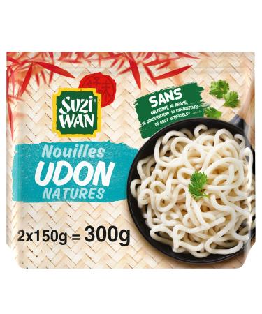 SUZI WAN Pre-cooked Udon Noodles for WOK (2x150g)