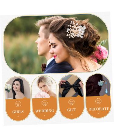 FRCOLOR Rhinestone Headpiece Wedding Hair Side Comb - Buy Online on GoSupps.com