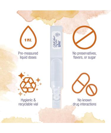 Boiron ColdCalm Baby 40 Count - Single-Use Drops for Relief from Cold Symptoms of Sneezing Runny Nose and Nasal Congestion - Sterile Non-Drowsy Calm (8 Packets with 5 Liquid Doses) 40 Count (Pack of 1) - Buy Online on GoSupps.com