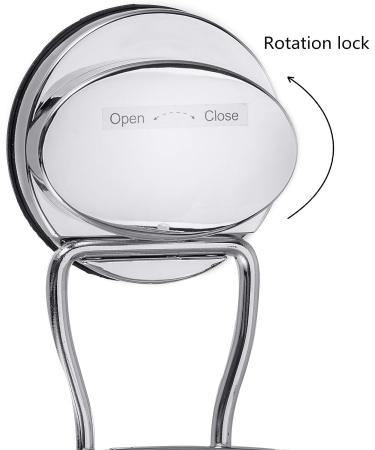 Hair Dryer Holder with Powerful Vacuum Suction Cup - Spiral-Shaped Hair Dryer Rack - Buy Online on GoSupps.com