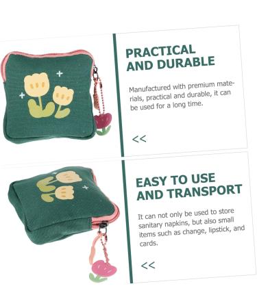 Anneome Sustainable Storage Bags for Women | Multi-Purpose Menstrual Bandages & Travel Containers - 11.5x11.5x2cm - Buy Online on GoSupps.com