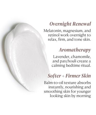 Nakery SkinRecovery Relaxing Magnesium Balm - Skin Tightening Cream for Body with SepiLift & Retinol - Muscle Balm with Melatonin for Restful Sleep - Hydrating Dry Skin Cream with Shea Butter Unscented - Buy Online on GoSupps.com