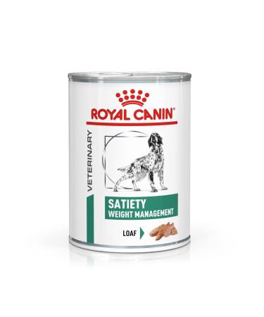 ROYAL CANIN Veterinary Satiety Weight Management | 12 x 410 g | Complete dietetic food for adult dogs | Can contribute to the reduction of excess weight | High protein content