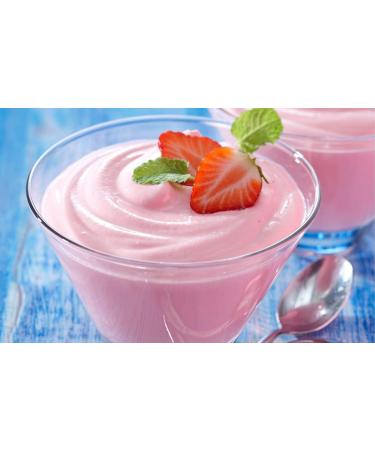 Call Curd Dessert - Strawberry Flavor Super Creamy & Quick 3-Minute Milkshake Base | 20 x 55g Pack - International Shipping - Buy Online on GoSupps.com