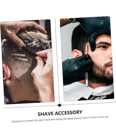 Fomiyes Leather Razor Holster - Portable Shaving Protection Case for Straight & Double-Edged Razors | International Shipping Available - Buy Online on GoSupps.com