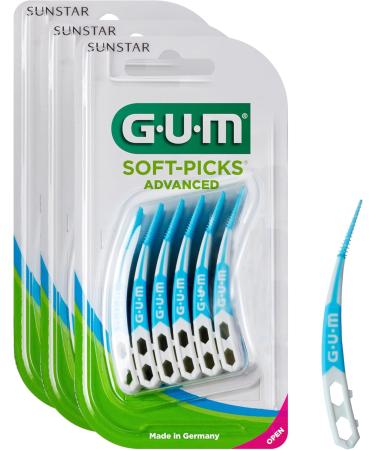 Buy Gum Soft Picks - Advanced Interdental Cleaner for Gentle Effective Cleaning | Ideal for Small Spaces - 3 Pack of 60 - Buy Online on GoSupps.com