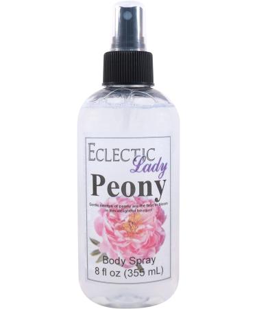 Peony Body Spray 8 ounces Body Mist for Women with Clean Light & Gentle Fragrance Long Lasting Perfume with Comforting Scent for Men & Women Cologne with Soft Subtle Aroma For Daily Use 8 Fluid Ounces