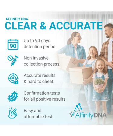 AffinityDNA Home Hair Drug Test Kit | Tests for Amphetamine Methamphetamines Ecstasy MDMA Cocaine Marijuana Opiates (Extended) Phencyclidine | Results in 5 Working Days | 5 Panel + Extended Opiates - Buy Online on GoSupps.com