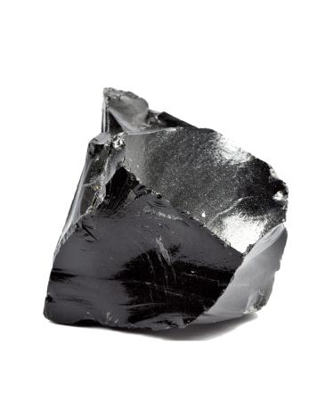 Black Obsidian Raw Crystals Large 1.25-2.0