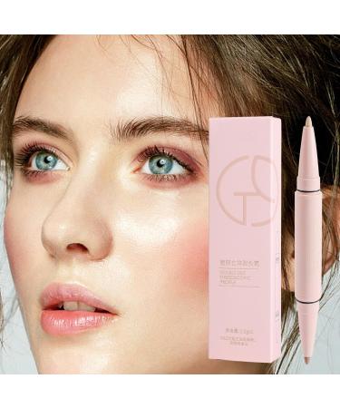  Miake Matte Eyeshadow Sticks | Double head concealer pen for face repair and facial cutting for skin types iake highlighter - Buy Online on GoSupps.com