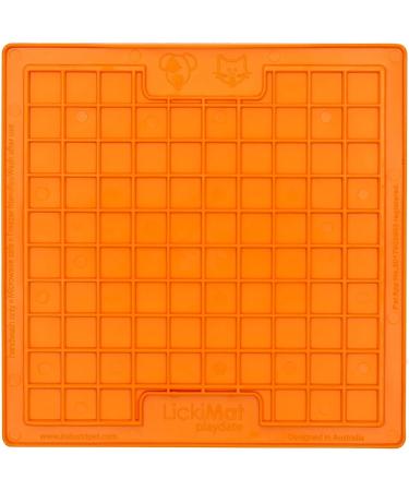 Buy Innovative Lickimat Playdate Treat Mat - Orange | 1 Piece for Happy Pets - Shop Internationally! - Buy Online on GoSupps.com
