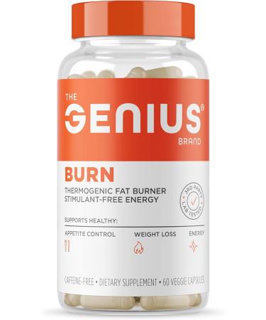 Genius Fat Burner - for Men & Women - 60 Capsules