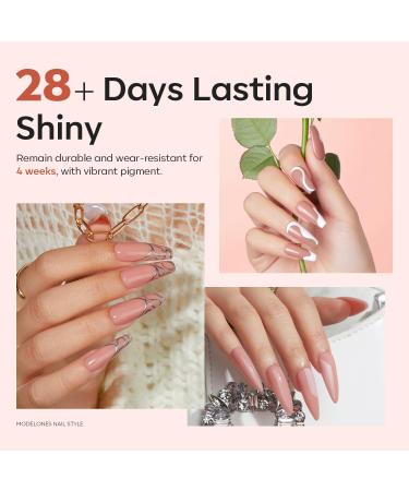 Modelones Solid Builder Gel for Nails - Non-Sticky Poly Gel Nude Hard Gel for Nail Extensions & 3D Art 50g - Beginner-Friendly Molding Gel - Buy Online on GoSupps.com
