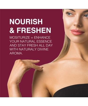 Buy Rose Roll-On Perfume Body Oil | Floral Scented Enriched with Apricot & Almond Oil - 1 Fl Oz - International Shipping Available - Buy Online on GoSupps.com