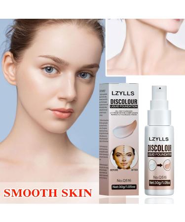 Color Changing Foundation Liquid Concealer Cover Cream Full Coverage Flawless All-Day Moisturizing Liquid Base Makeup Nude Face Foundation for Women and Girls - Buy Online on GoSupps.com