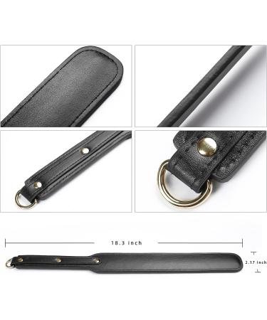BARPOT 18'' Riding Crop for Horses - Durable Leather Paddle for Lightweight Equestrian Use - Buy Online on GoSupps.com