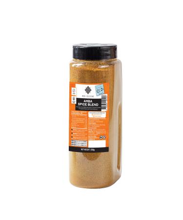 Med Cuisine "Amba" Spice Mix Powder 500gr - Make Your own Amba Sauce - The Middle East Curry Seasoning Without Additives - Vegan & Non-GMO Amba Spice 500.00 g (Pack of 1)